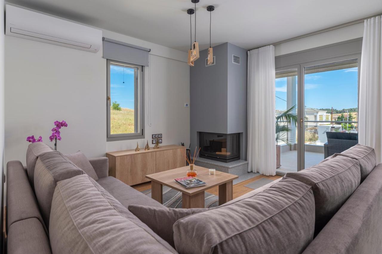 Sea Wind Luxury Apartments With Pool Kassandra Halkidikι Неа-Фокеа Экстерьер фото