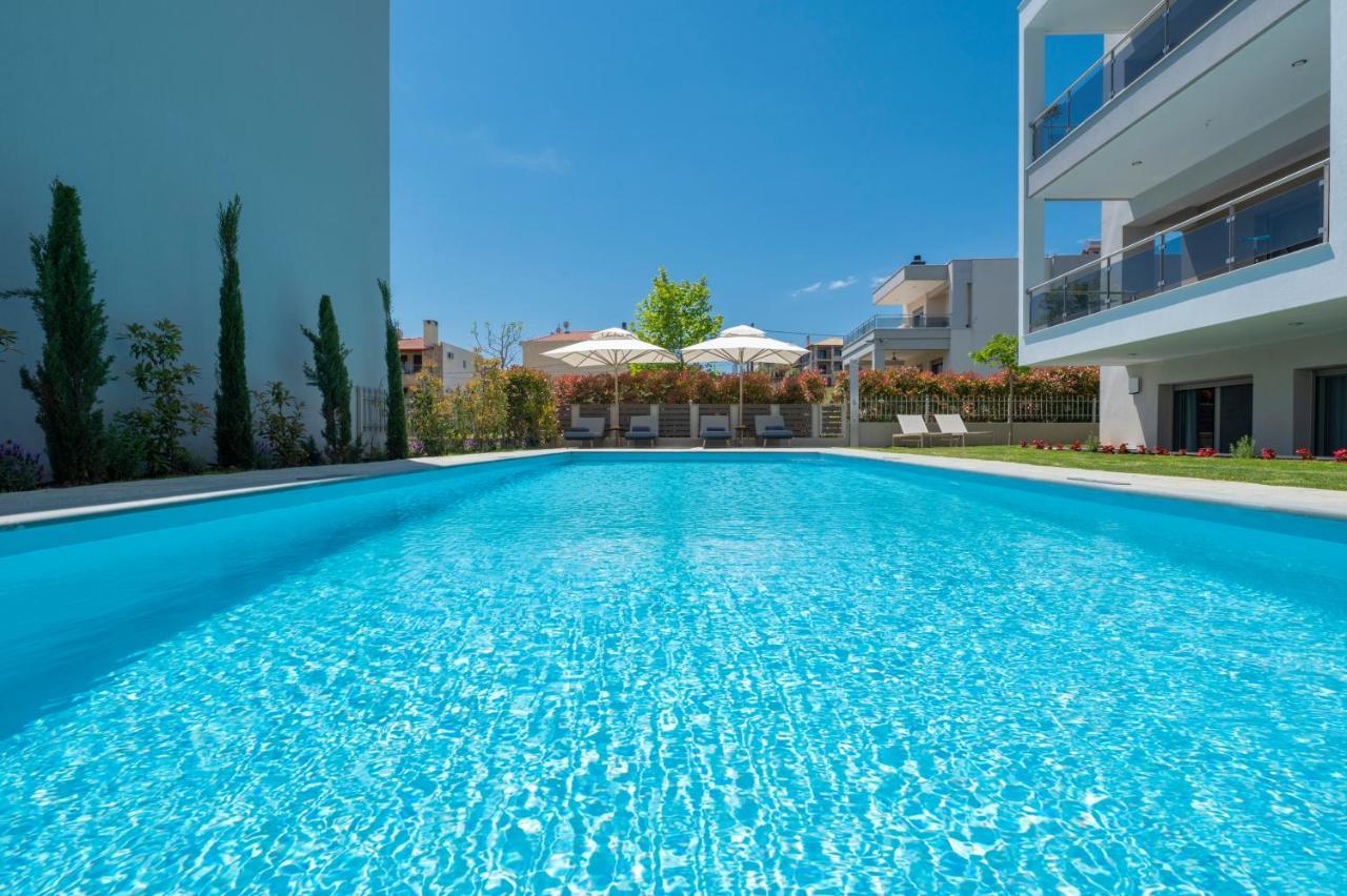 Sea Wind Luxury Apartments With Pool Kassandra Halkidikι Неа-Фокеа Экстерьер фото